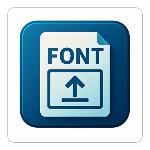 App Berichtsschriftarten